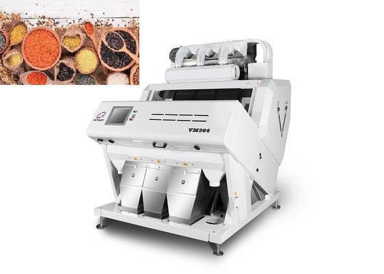 Mức tiêu thụ không khí cực thấp Máy phân loại màu hạt Tỷ lệ hư hỏng thấp