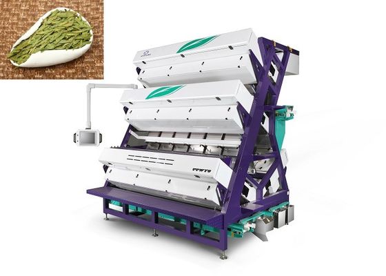 Công nghệ điều khiển ánh sáng biến thiên AI Máy phân loại trà Tiêu thụ không khí cực thấp