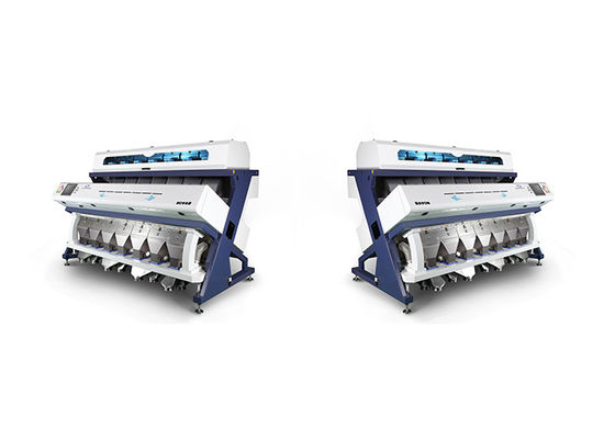 220V 50HZ 7 Chute Máy phân loại màu gạo nhỏ