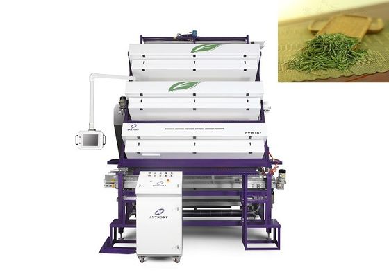 Công nghệ điều khiển ánh sáng biến đổi AI Máy phân loại màu trà Tỷ lệ hư hỏng thấp