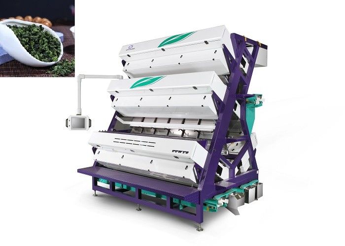 Tương tác trực quan thông minh Máy phân loại màu trà Tỷ lệ hư hỏng thấp