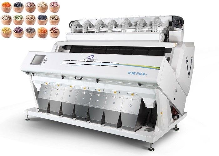 Hình ảnh thông minh Tương tác Máy phân loại màu hạt Tự làm sạch