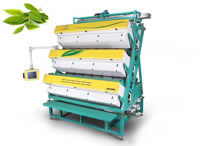 Tiêu thụ không khí cực thấp Máy phân loại màu trà Tỷ lệ hư hỏng thấp