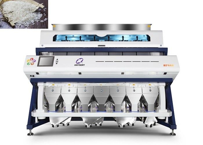 Công nghệ điều khiển ánh sáng biến thiên của máy phân loại màu gạo AI với trọng lượng đảm bảo 1 năm