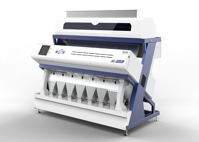 Nguồn cung cấp năng lượng 220V / 50Hz Rice Color Sorter 3 Chutes Tỷ lệ thiệt hại thấp